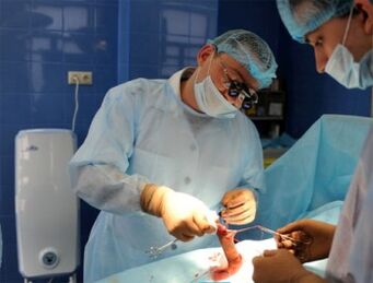 Surgical male penis enlargement